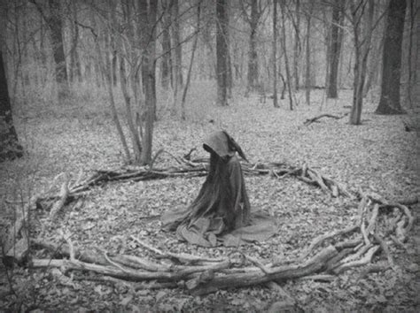 Bonehead witch in the forest